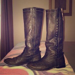 Frye Dark Brown Riding Boots (USED)